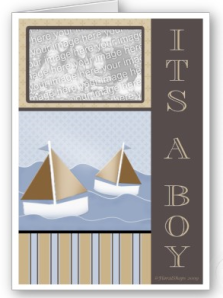 It's A Sailor Baby Boy Card from Zazzle.com_1250231346001